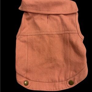 Small pink Jean jacket for small dogs or large cat